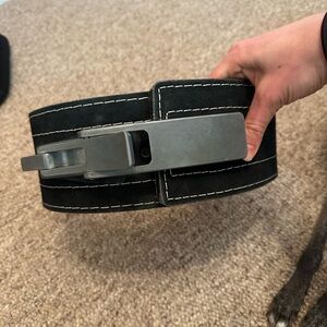 Inzer Black Forever Lever Powerlifting/Weightlifting Belt size small